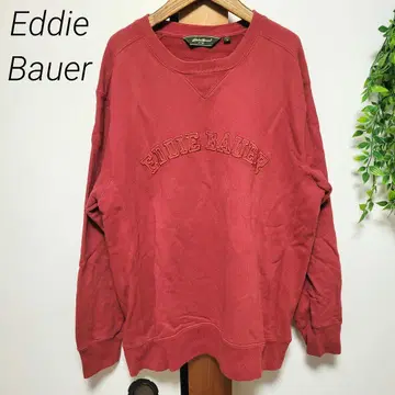 Eddie Bauer 에디 바우어 맨투맨 빨간색 구제 의류