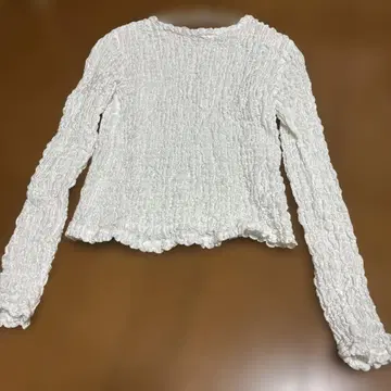UNITED ARROWS 화이트 긴팔 블라우스