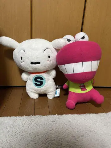 짱구는 못말려(크레용 신짱) 봉제 인형 세트 시로와 와니야마