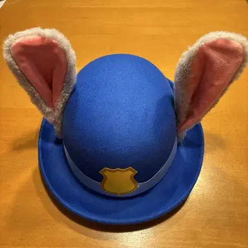 상하이 디즈니 한정판 Zootopia 주디 햇 경찰 모자
