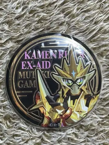 트레이딩 골든 캔뱃지 컬렉션 에그제이드 무테키 게이머