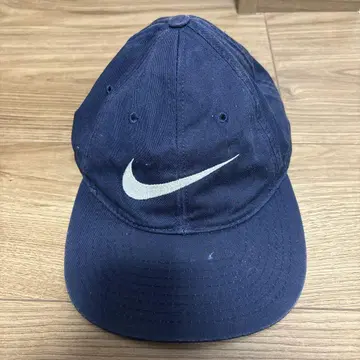 90sNIKE 네이비 스냅백 캡