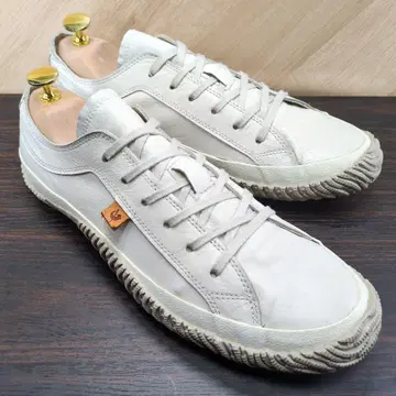 스핑글 무브 26.5cm 아이보리 가죽 스니커즈 A470