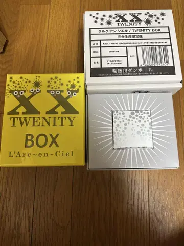 L'Arc-en-Ciel TWENITY BOX 완전 생산 한정판
