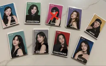 TWICE 클리어 카드