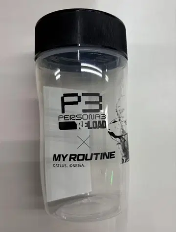 페르소나 3R 마이 루틴 프로틴 콜라보 한정판 사나다 아키히코 셰이커