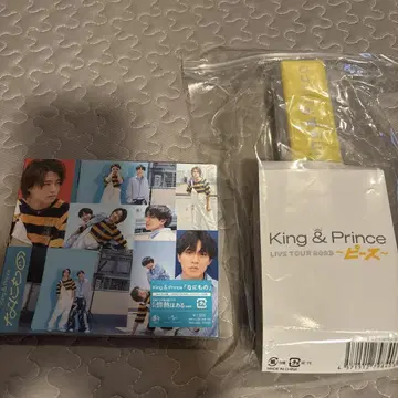 King & Prince CD와 응원봉 세트