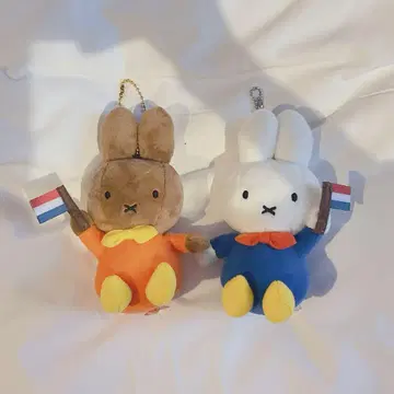 하우스텐보스 한정판 미피 & 멜라니 키링