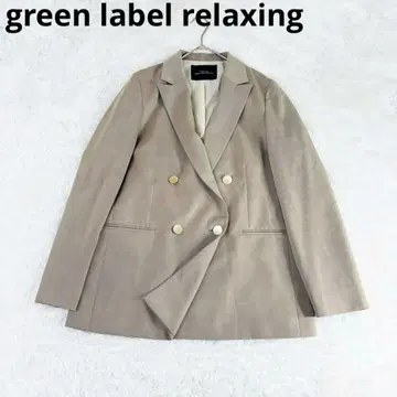 633 green label relaxing 더블 브레스트 자켓 40