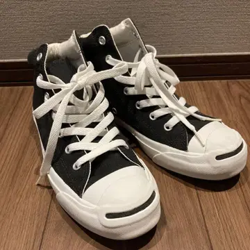 새상품급 CONVERSE Jack Purcell 블랙 23.5cm