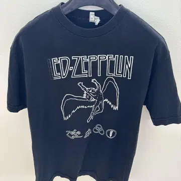 Led Zeppelin 레드 제플린 밴딩 T 빈티지풍 M 사이즈
