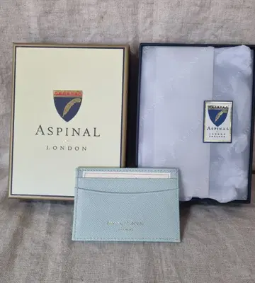 Aspinal of London 민트 그린 카드 케이스