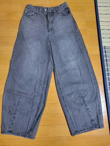 코엔 커브 데님 블랙 LARGE