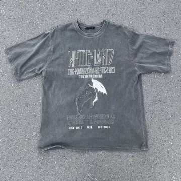 WHITELAND graphicT 셔츠 dark gray