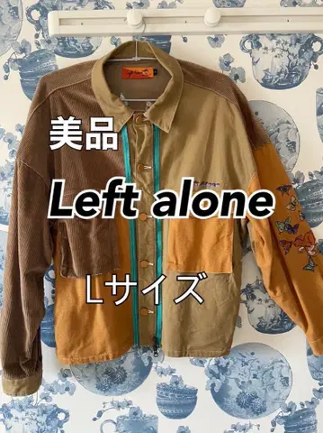 [ 새상품급 ] LeftAlone (레프트 얼론) 코듀로이 자켓 자수 L