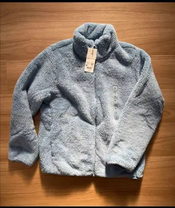 [ 미사용 새상품 ] UNIQLO 퍼리 플리스 풀 지퍼 자켓 ( 긴팔 )
