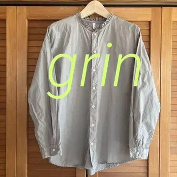 [ 새상품급 ] grin 스테디셀러 긴팔 블라우스