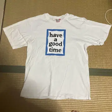 have a good time 셔츠 화이트