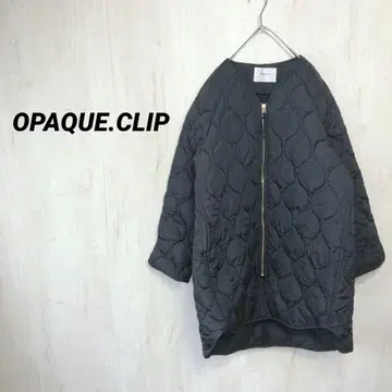 OPAQUE.CLIP 퀼팅 코트