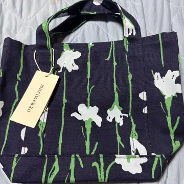 marimekko 꽃무늬 토트백 size 1