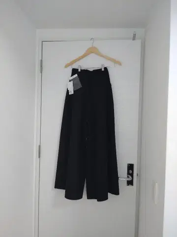 b-chad 와이드 팬츠 블랙 와이드 팬츠 38