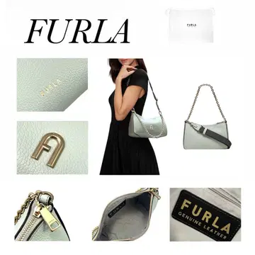 [ 미사용 새상품 ] FURLA 훌라 블루 파랑 가죽 숄더백