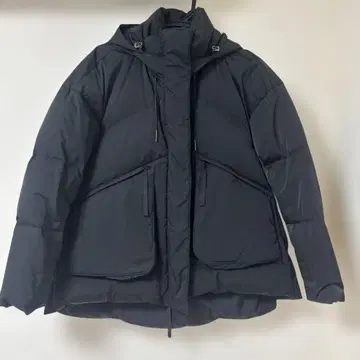 19AW PE 트윌 A 라인 숏 다운 자켓