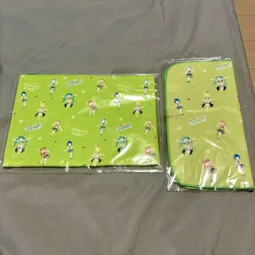 모모점프 프로세카  플랫 파우치 핸드 타월
