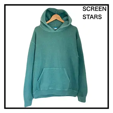 스크리너 스타 후드티 라이트 그린 후드 후디 무지 긴팔 S
