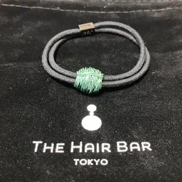 무료배송 거의 미사용 THE HAIR BAR TOKYO 머리끈 그린
