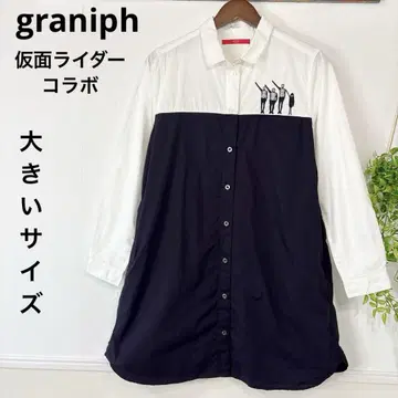 새상품급 빅 사이즈 graniph 가면라이더 쇼커 원피스