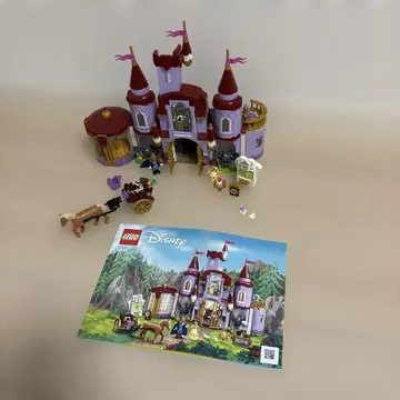 LEGO Disney 캐슬 세트 43196 미녀와 야수