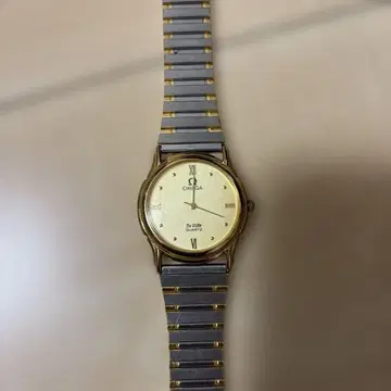OMEGA 드 빌 손목시계 골드/실버 정크