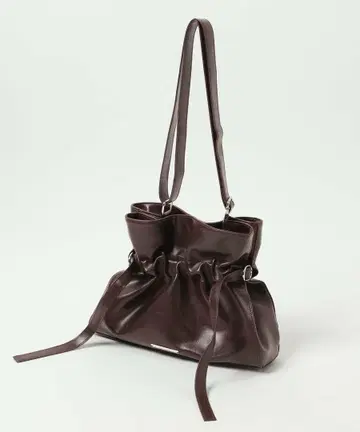 Heather 미디엄 개더 BAG 브라운