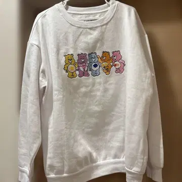 Care Bears 컬러풀 맨투맨 L 사이즈