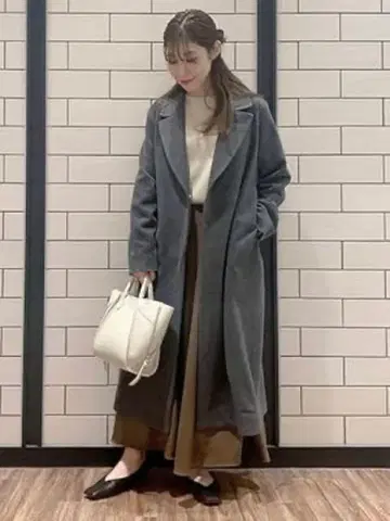 URBAN RESEARCH ROSSO 캐시미어 혼방 체스터 코트