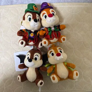 칩과 데일 인형 배지 디즈니 할로윈 세트 새상품