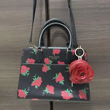 kate spade 장미 프린트 2way 핸드백
