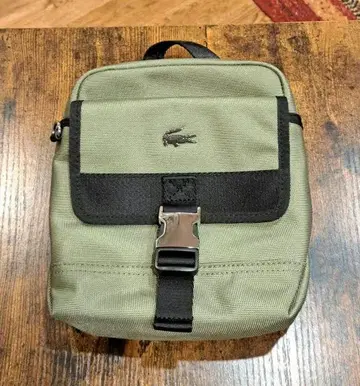 라코스테 나일론 카메라백
