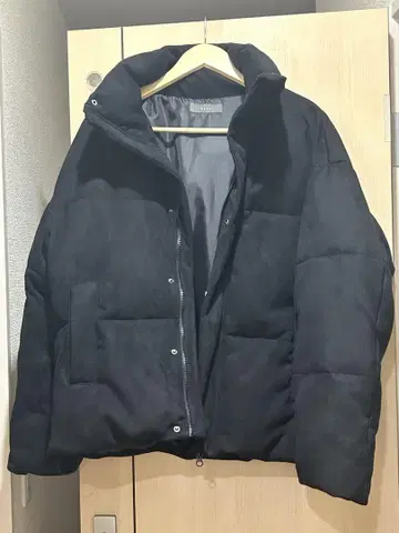 [ CLEL ] 볼륨 하이넥 숏 패딩 자켓