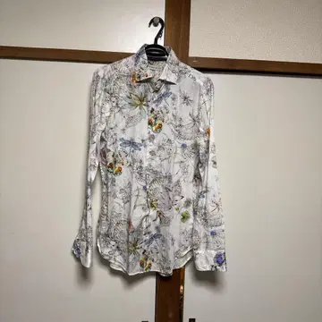 ETRO 꽃무늬 긴팔 셔츠 39