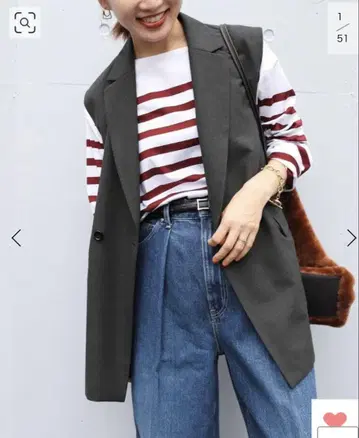 [새상품급] IENA 더블 브레스트 베스트