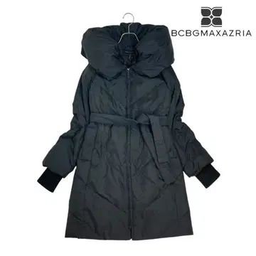 11T328 BCBGMAXAZRIA 스탠드 카라 다운 코트 아우터