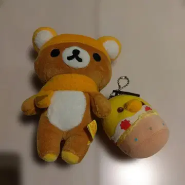 리락쿠마 봉제 인형 리락쿠마 키이로이토리 마스코트