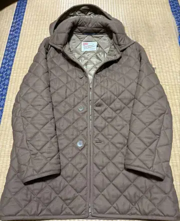 Traditional Weatherwear 퀼팅 자켓 카멜