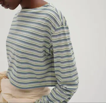 AURALEE BORDER BOAT NECK