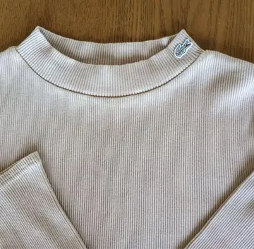 LACOSTE 베이지 긴팔 셔츠