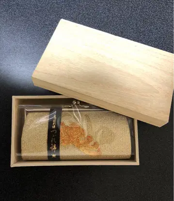 츠즈레니시키, 골드 컬러 자수 일본 정통의상 소품 가마구치 지갑