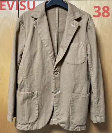 [ EVISU ] 에비수 매디슨 코트 베이지 38 새상품급 YAMANE