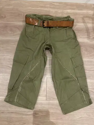 마크루비앙 MARK LE BIHAN 카고 팬츠 올리브 그린